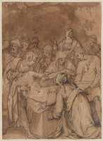 K I 081
<br/>
Graflegging van Christus
<br/>
<em>Anoniem It (16de eeuw)</em>